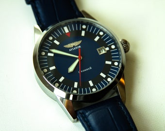 Montre Poljot, montre aviateur, montre militaire, montre URSS, marine, montre mécanique, montre vintage, montre, montre soviétique, montre rare, montres