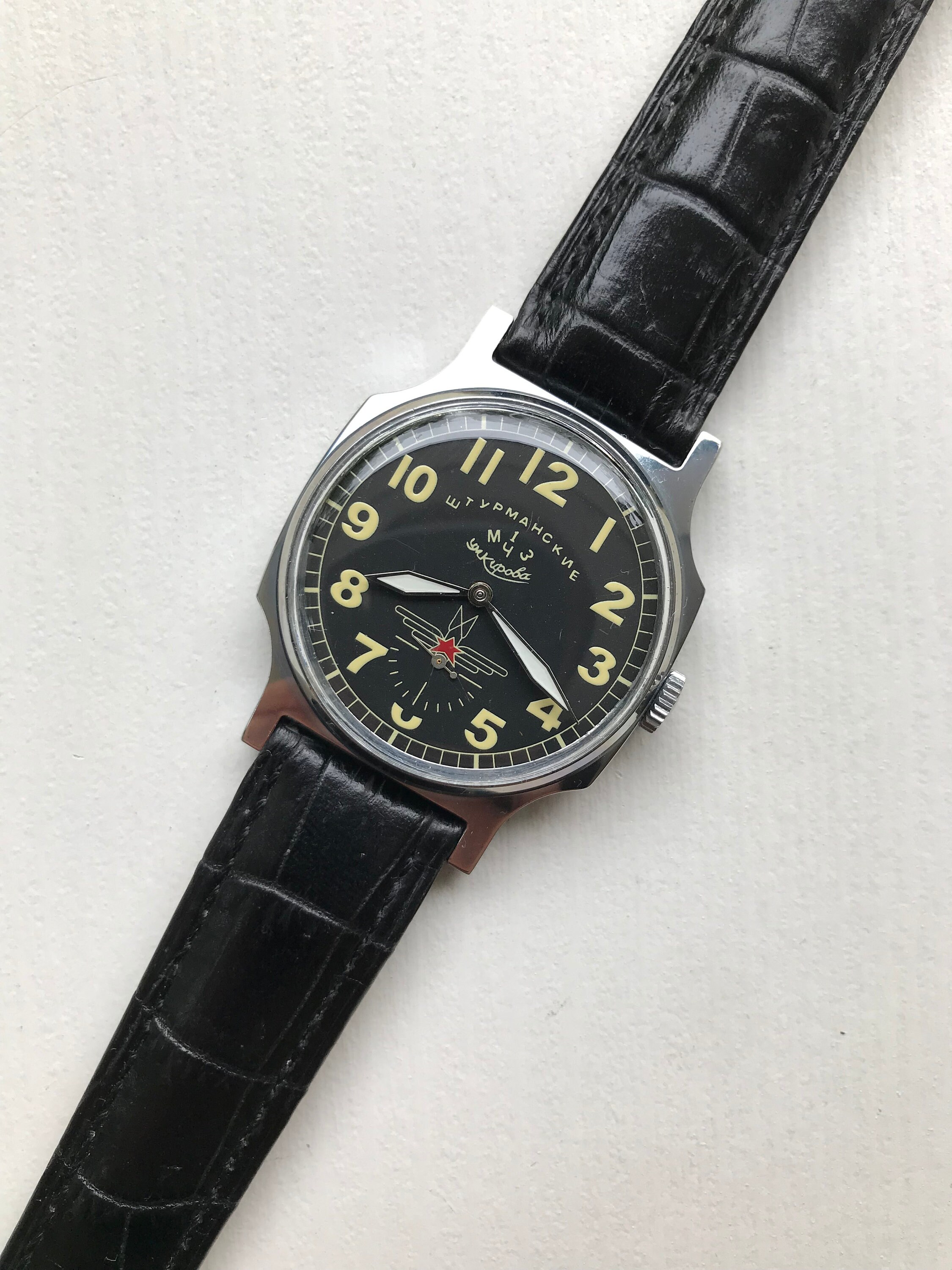 Rare Vintage POBEDA Sturmanskie Wrist Watch USSR Military - Etsy