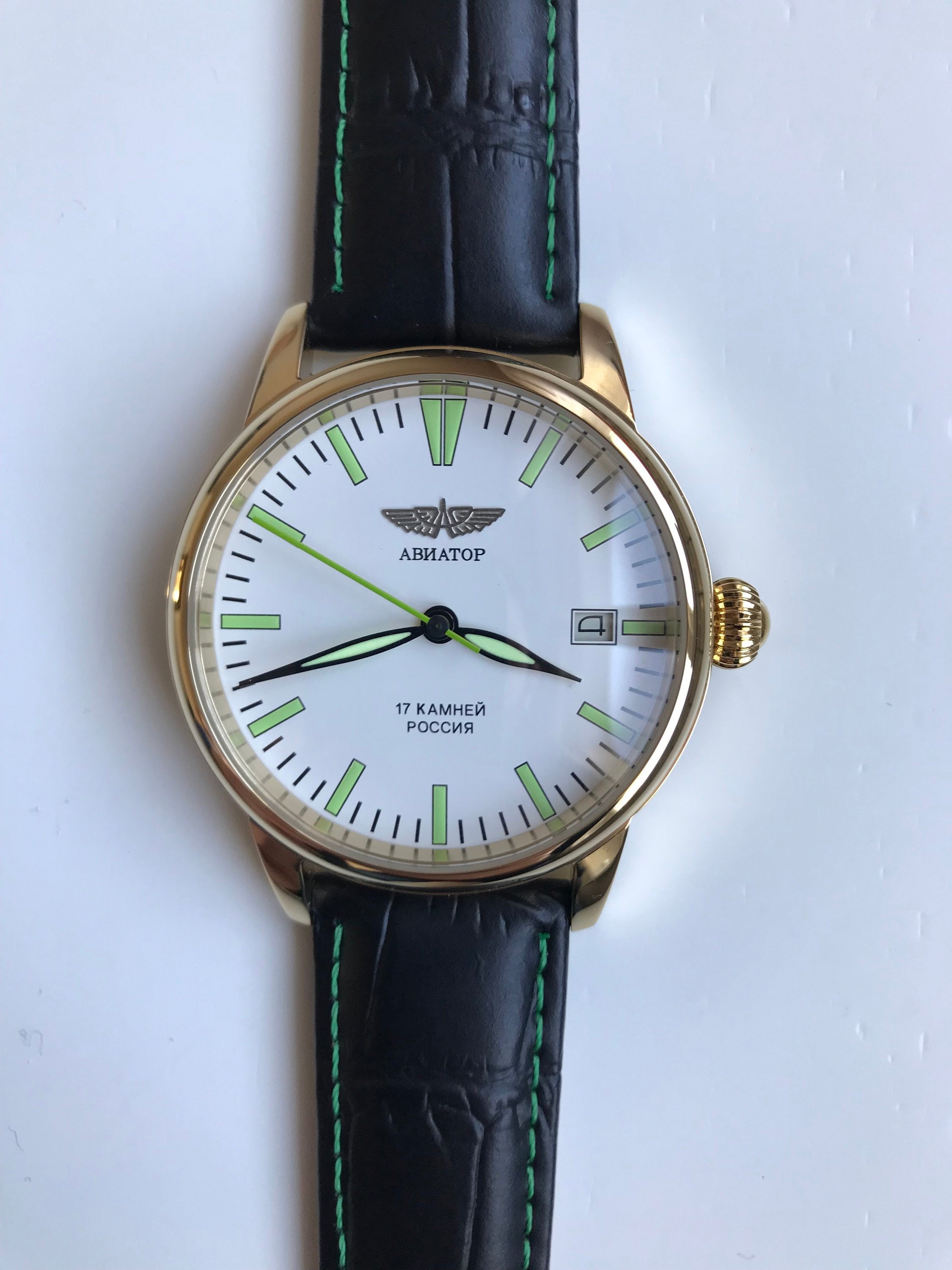 Poljot aviator watch sale