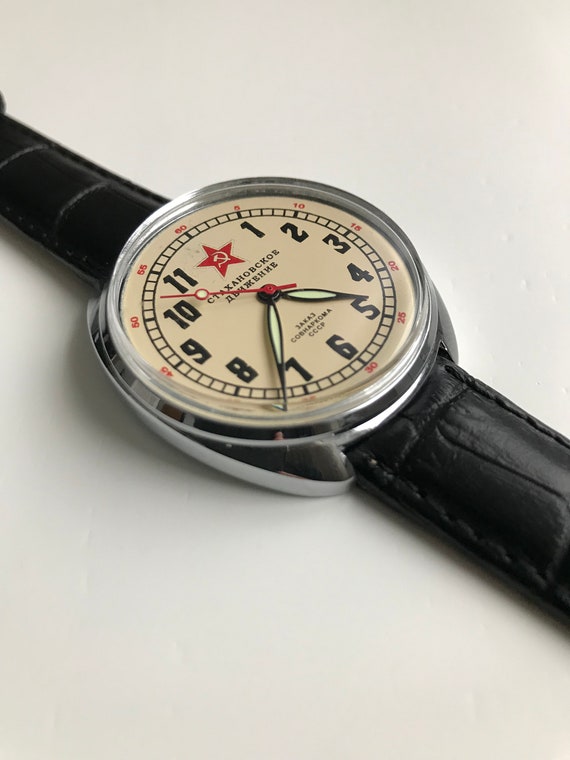 Soviet watch, Vintage watch, Raketa watch, STAKHANOV … - Gem