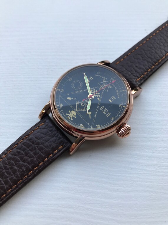 Raketa MASONIC, Vintage watch, Soviet watch, USSR… - image 4