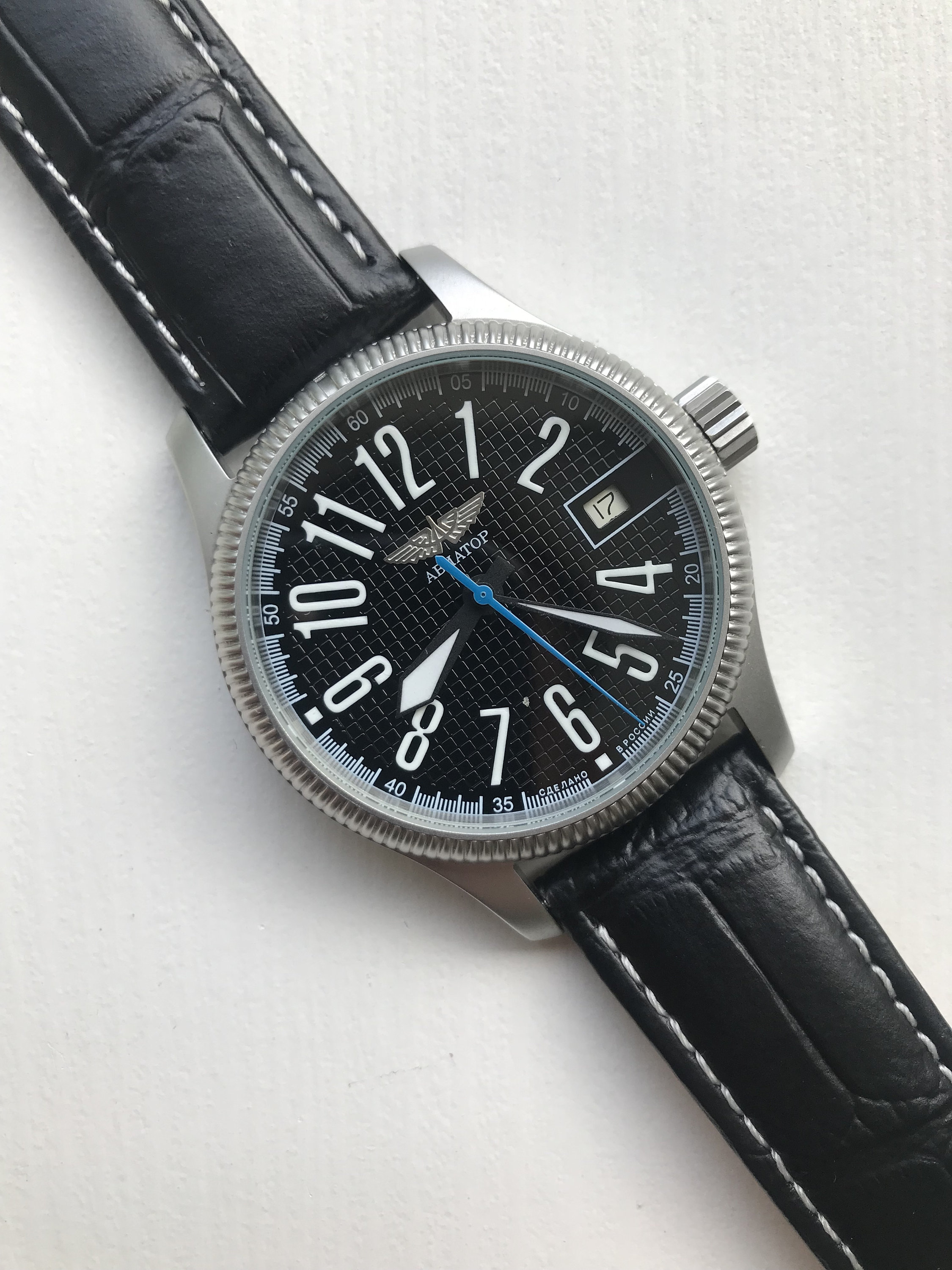 mens aviator watch