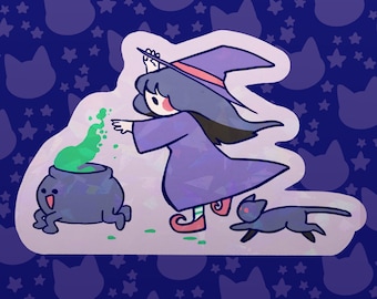 Runaway Cauldron Sticker