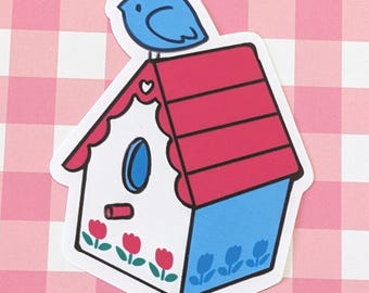 Birdhouse Sticker