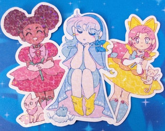 Doodlemancy's Magical Girl Sticker