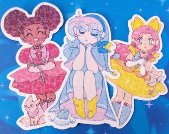 doodlemancy's Magical Girl Stickers