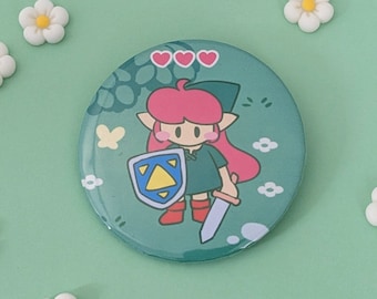 Legendary Girl Button
