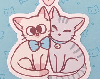 Lovey Kitties Sticker