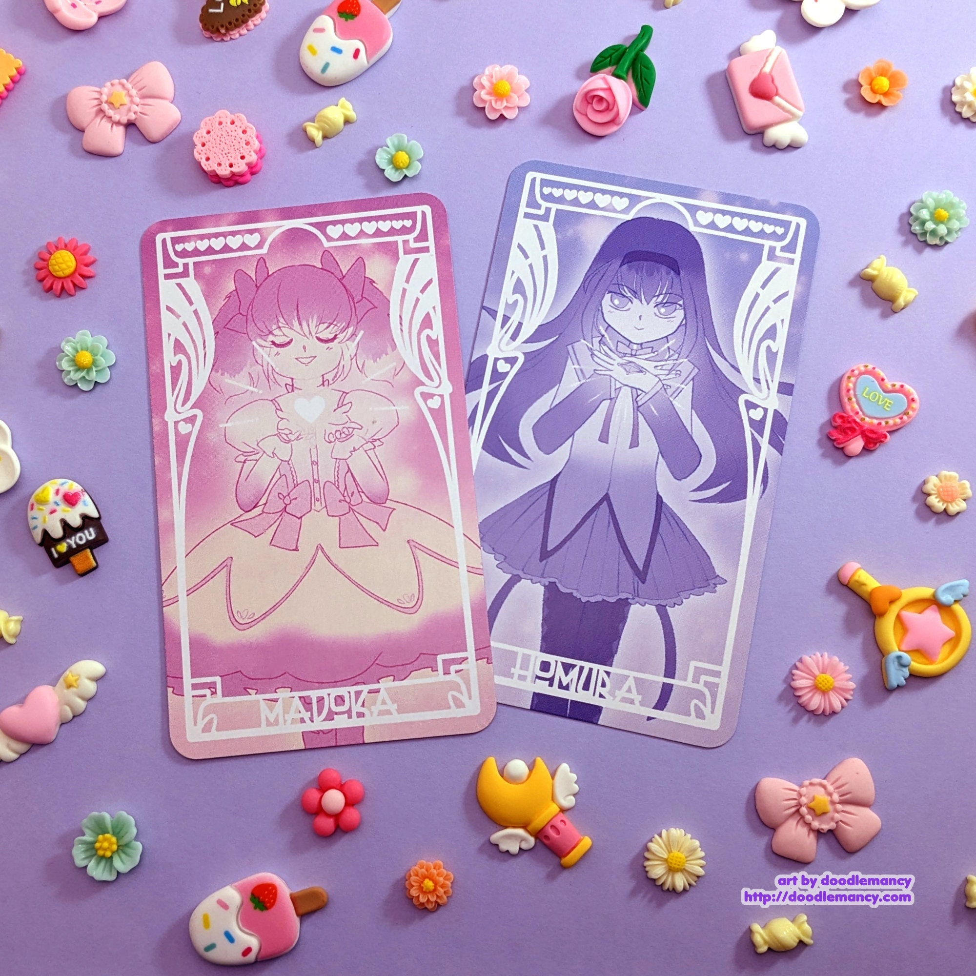 Raphael【YUKI＆華月＆YUKITO＆HIRO】LILAC★ポストカード Cornerstore Tarot Postcard Pack - Set 1 | 8 Risograph Postcads 5
