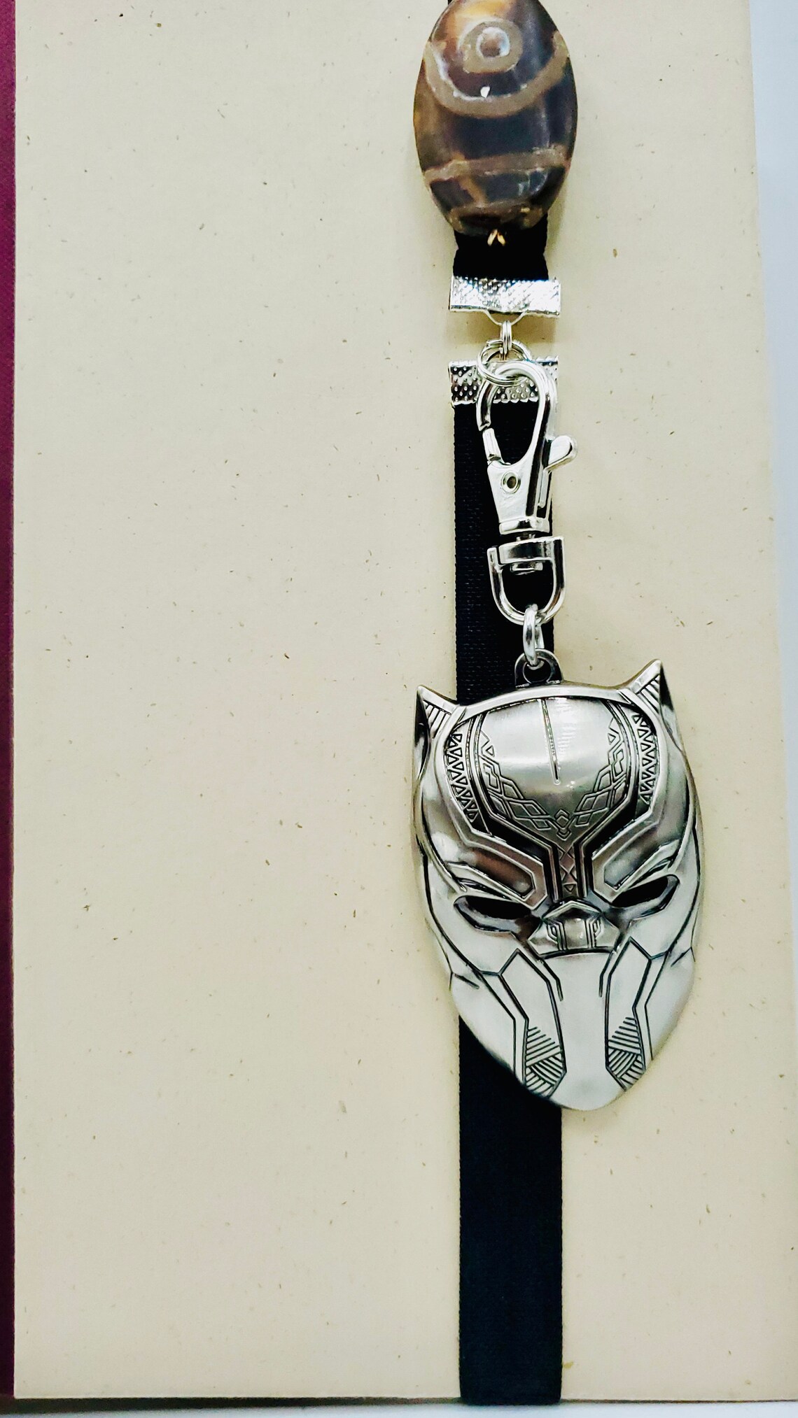 Marvel Avengers Black Panther Ribbon Bookmark Gift With Etsy