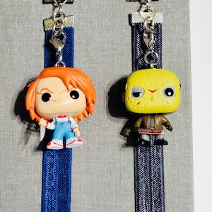 Horror Movie Character Ribbon Bookmark: The Nun, Jason Voorhees