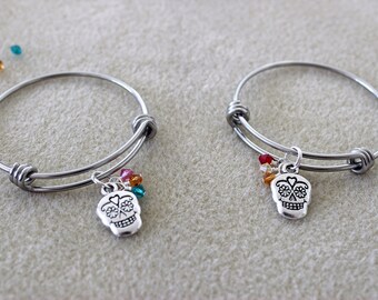 Sugar Skull Bangles (for kids!)