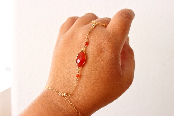 Buy 14K Gold Vermeil Dainty Hand Bracelet on 925 Sterling Silver /  Shahmaran /gold Hand Moon Cut Bead Chain /slave Bracelet/ Ball Chain Online  in India - Etsy
