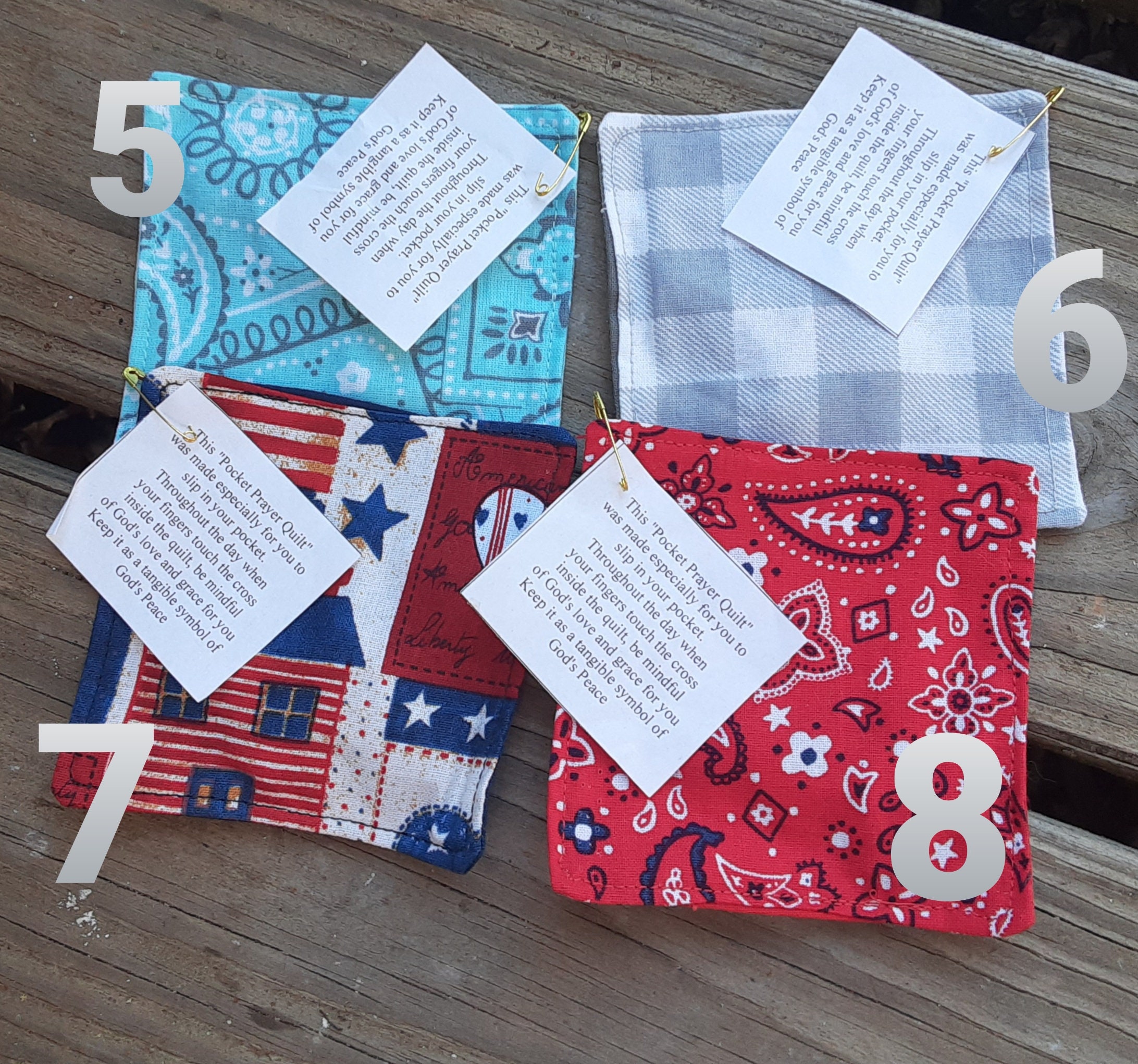 Pocket Prayer Quilts Etsy