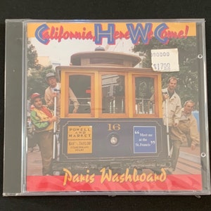 Paris Washboard &quot;California Here We Come&quot; CD: French Jazz Quartet (Factory Sealed)