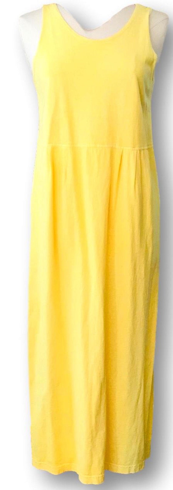 Fresh Produce Women's Maxi Lemon Yellow Sleeveless
