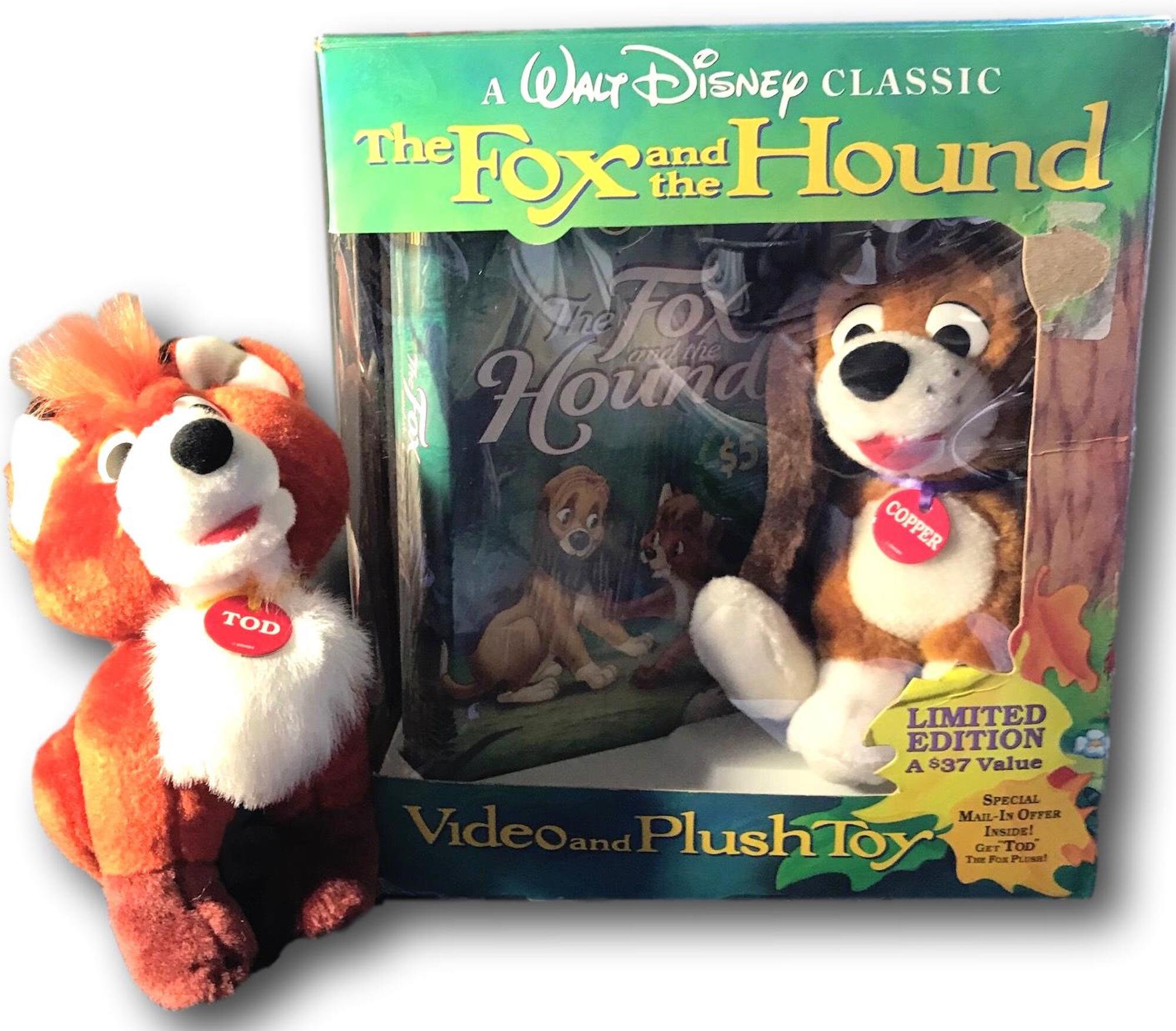 fox and the hound teddy