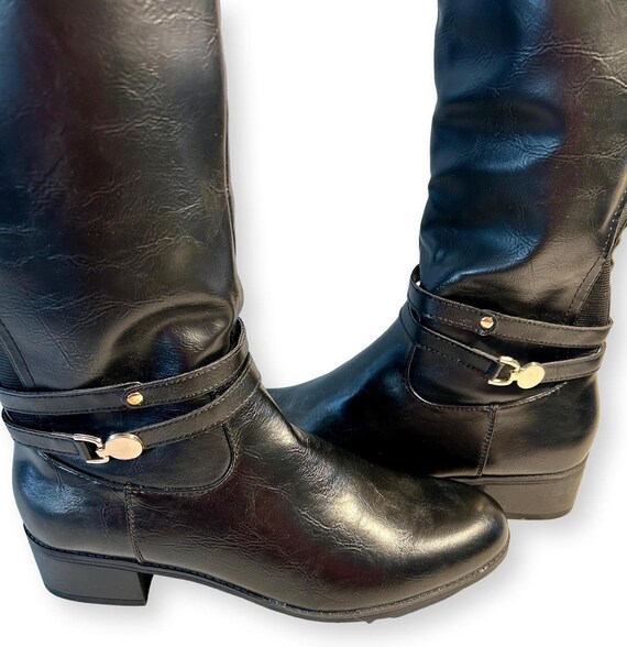 Sugar Women's Lizzie Black Tall Dress Boot, - Etsy Sugar Women's Lizzie Black Tall Dress Boot, - Etsy