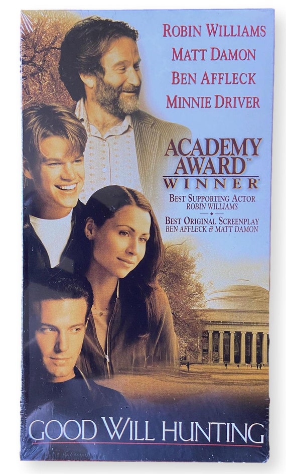 Good Will Hunting - 1997 - Miramax - VHS 13559 Tape Good Will Hunting - 1997 - Miramax - VHS 13559 Tape