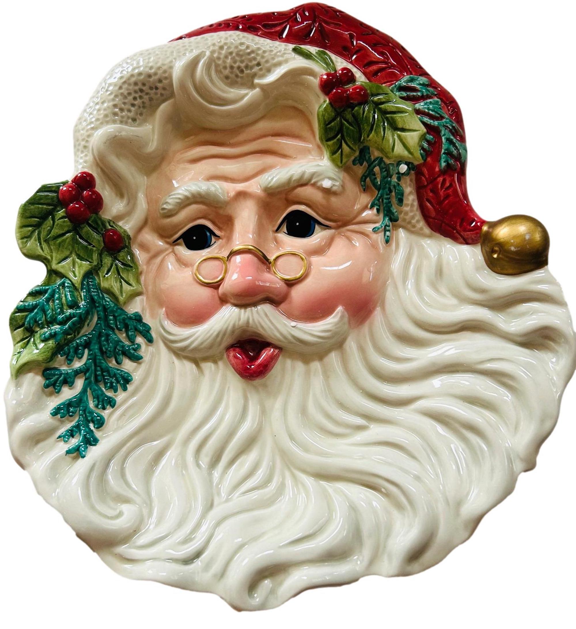 Ceramic old fashioned santa - Etsy 日本