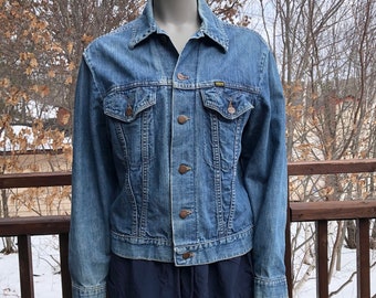 Vintage 70s Maverick Blue Bell 3J03MJ Selvedge Denim Jacket — Made