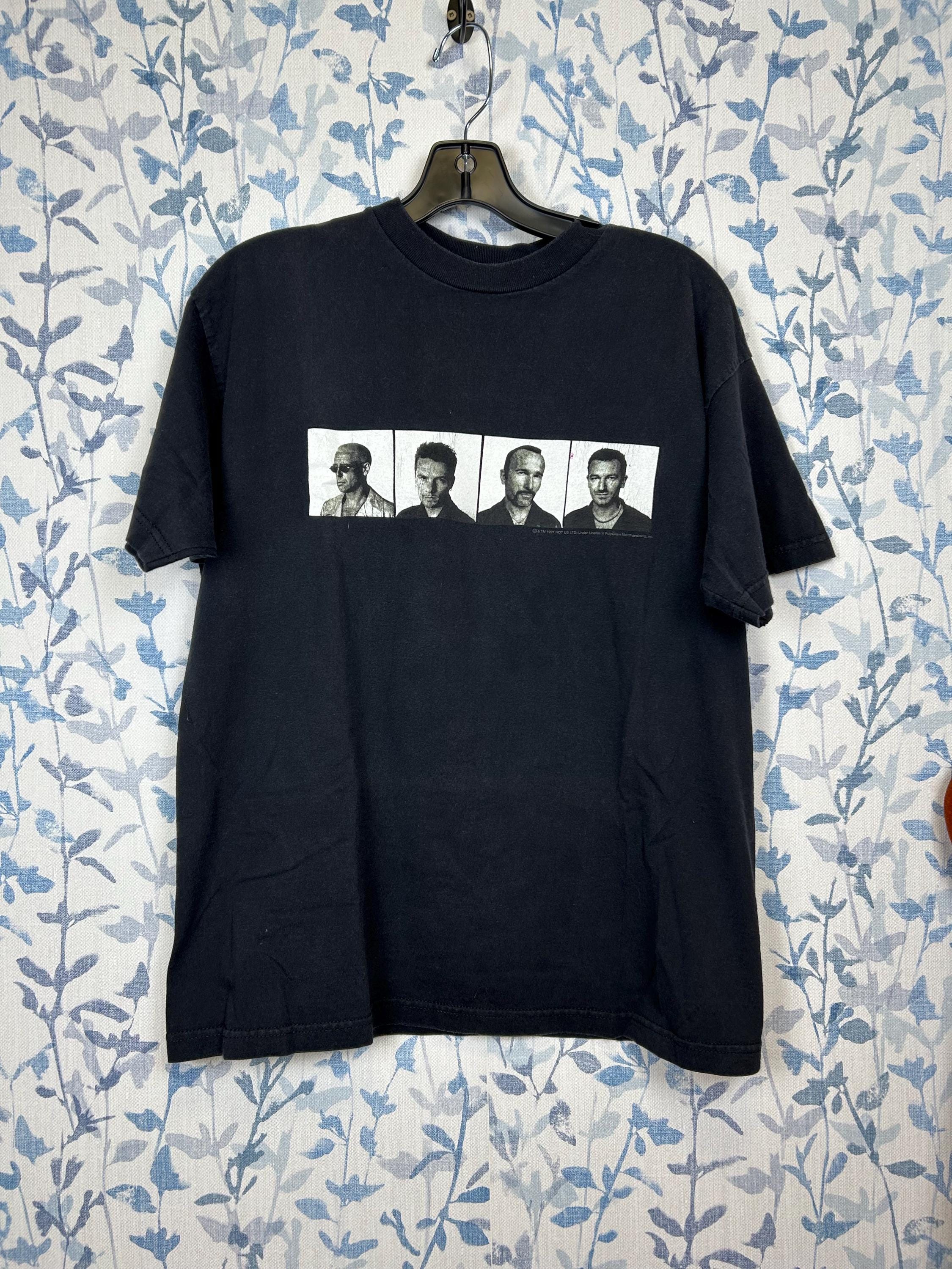 Vintage 1997 U2 Pop Mart World Tour Size M - L / Band Tee / True