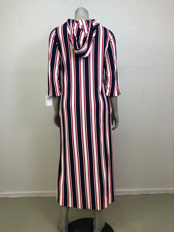 Vintage Striped Towel Dress S / Vintage Terry Clo… - image 5