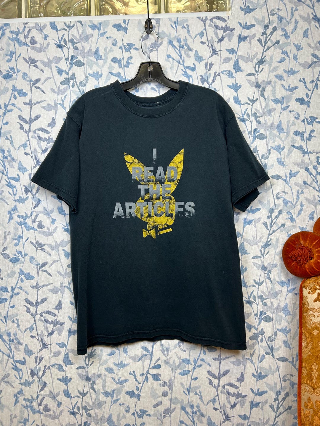 Vintage 90s Playboy T-shirt Size L / Cool T-shirt / Gift for Him