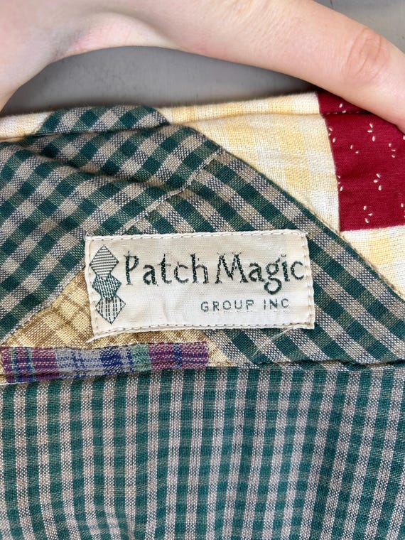 Vintage Patchwork Jacket Size M - L / Reversible … - image 8