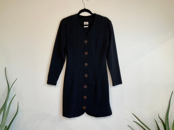 80s Statement Sweater Mini Dress