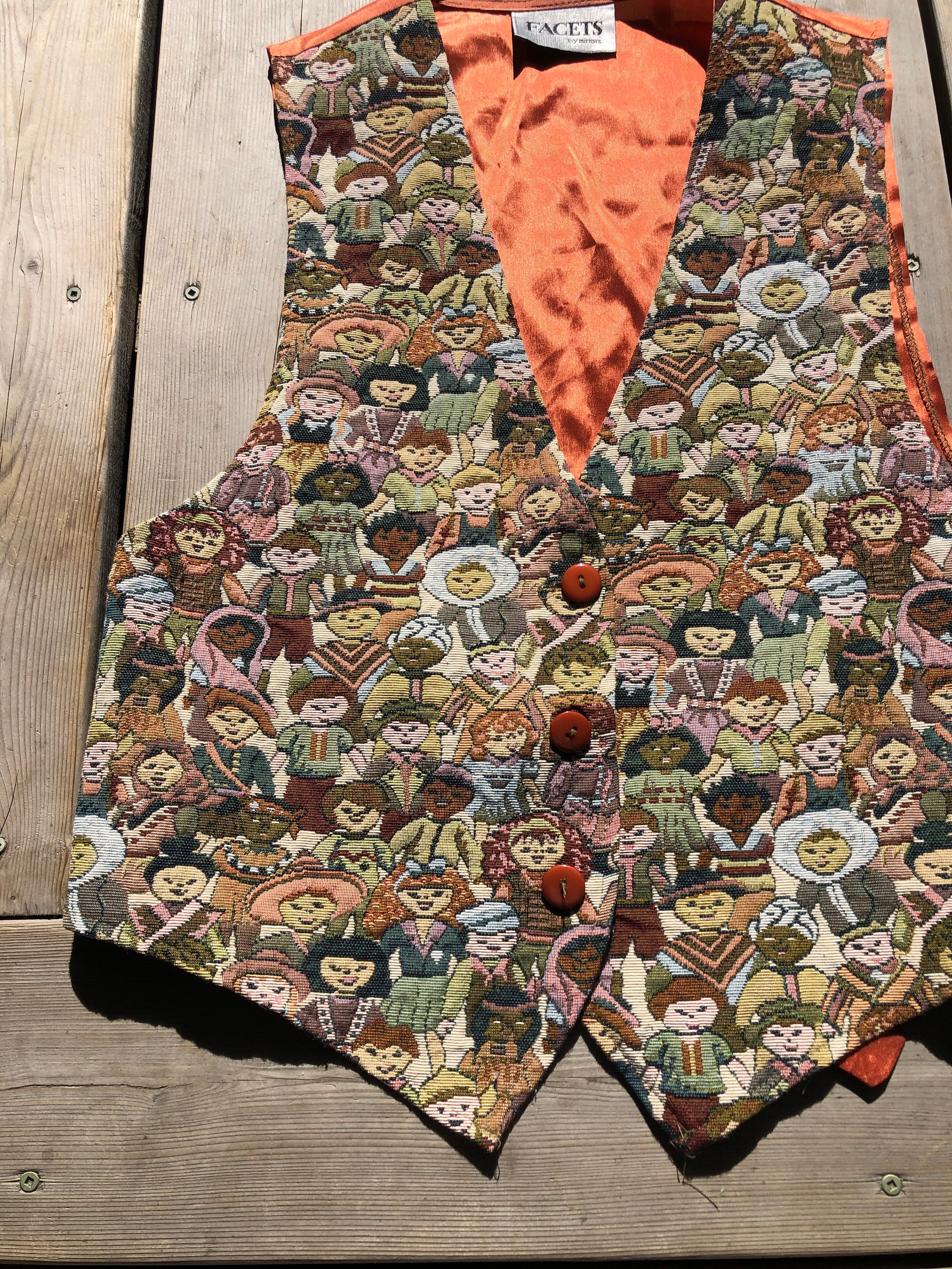 トップス 70s~ Vintage Handmade Ethnic Alpaca Vest VINTAGE - 70s~ Vintage Handmade Ethnic Alpaca Vestの通販 by