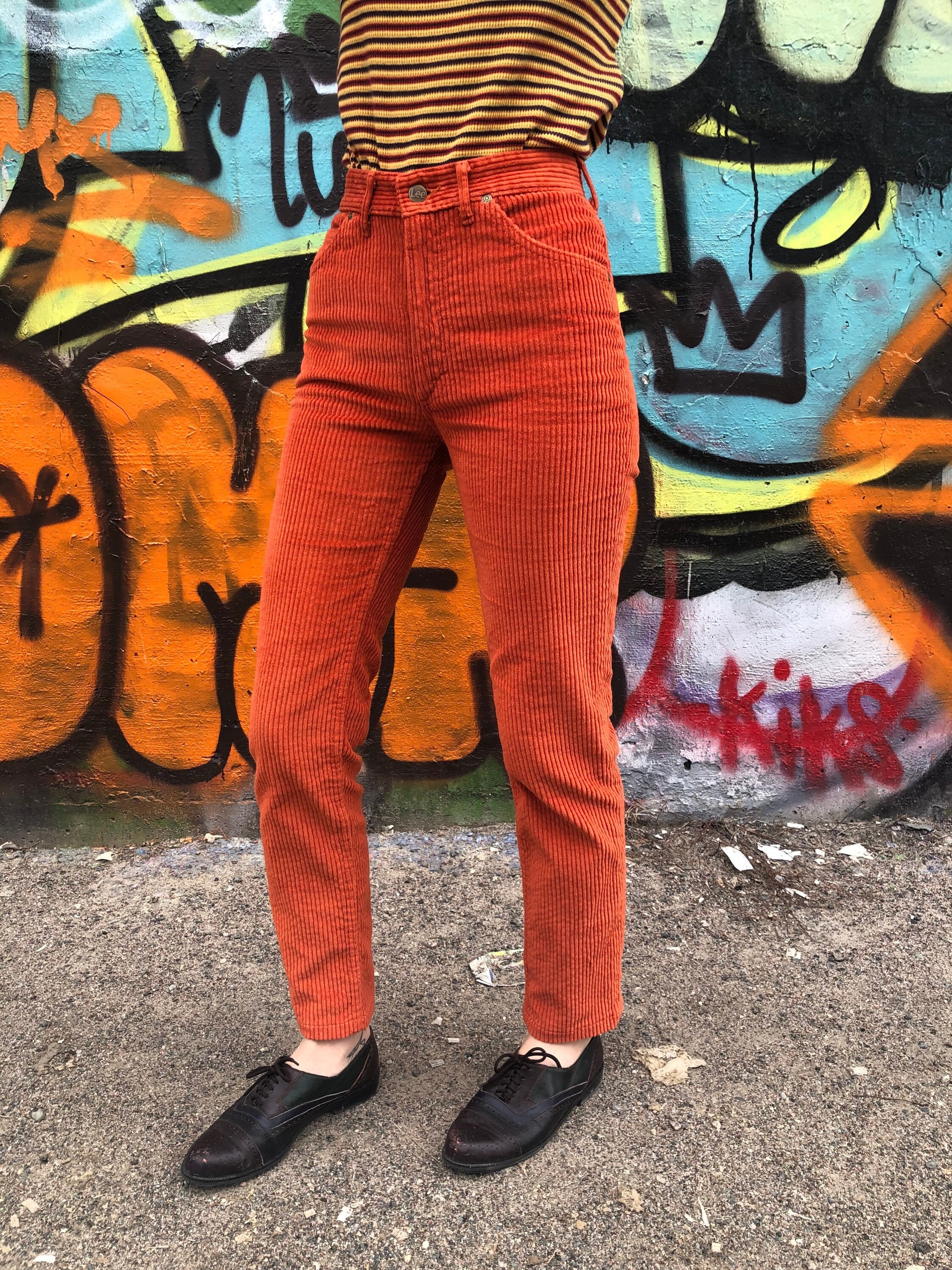 Orange Capri Pants -  Canada