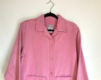 pink denim jacket canada