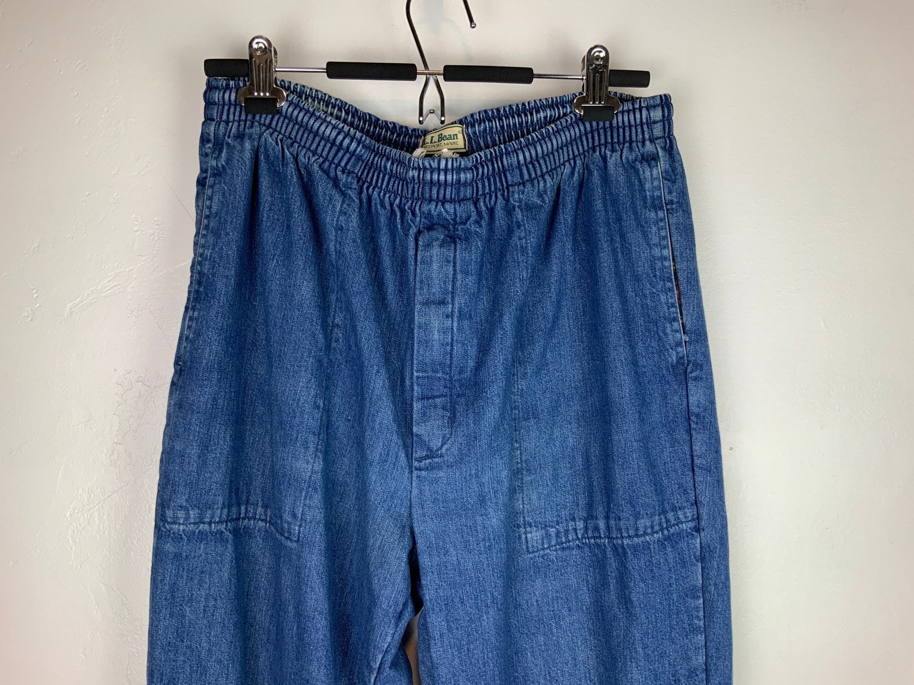 Bean Fleece Lined Jeans 30-36W - Etsy 
