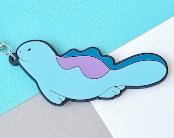 Quagsire Rubber/PVC Keychain