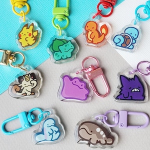 Mini Mons Acrylic Mini Charms