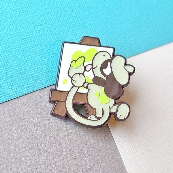 Smeargle the Artist Enamel Pin