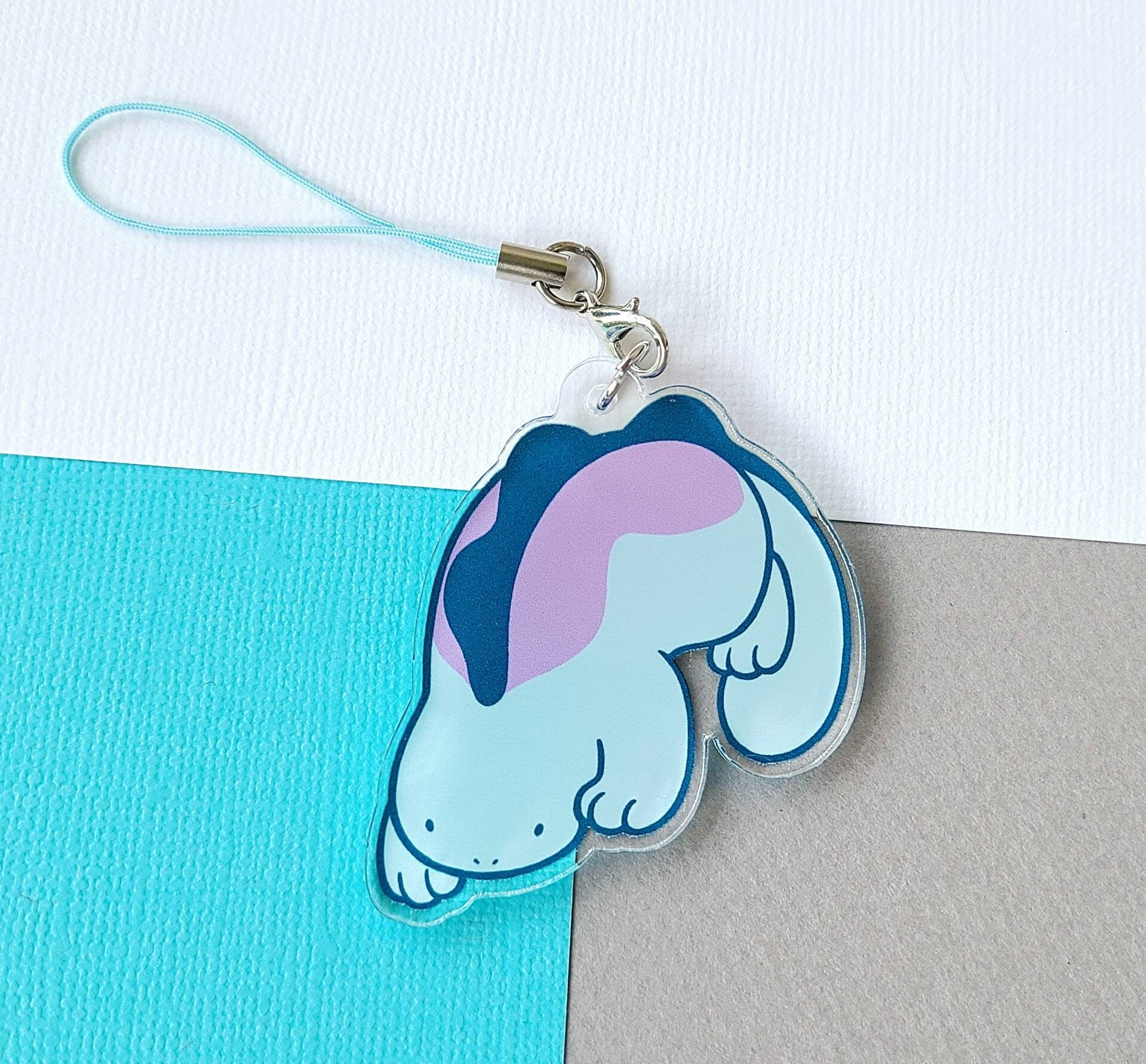 Quagsire Acrylic Charm