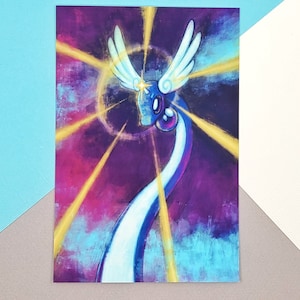 Dragonair Mini Art Print