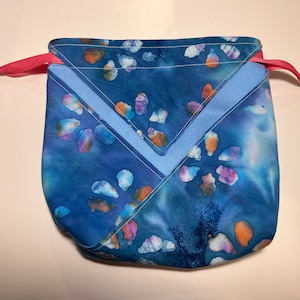 Project Bag, gift bag, WIP bag, sock bag, craft bag - all cotton