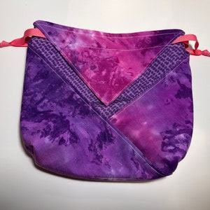 Project Bag, gift bag, WIP bag, sock bag, craft bag - all cotton