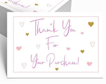 Thank You Cards - 20 Pack