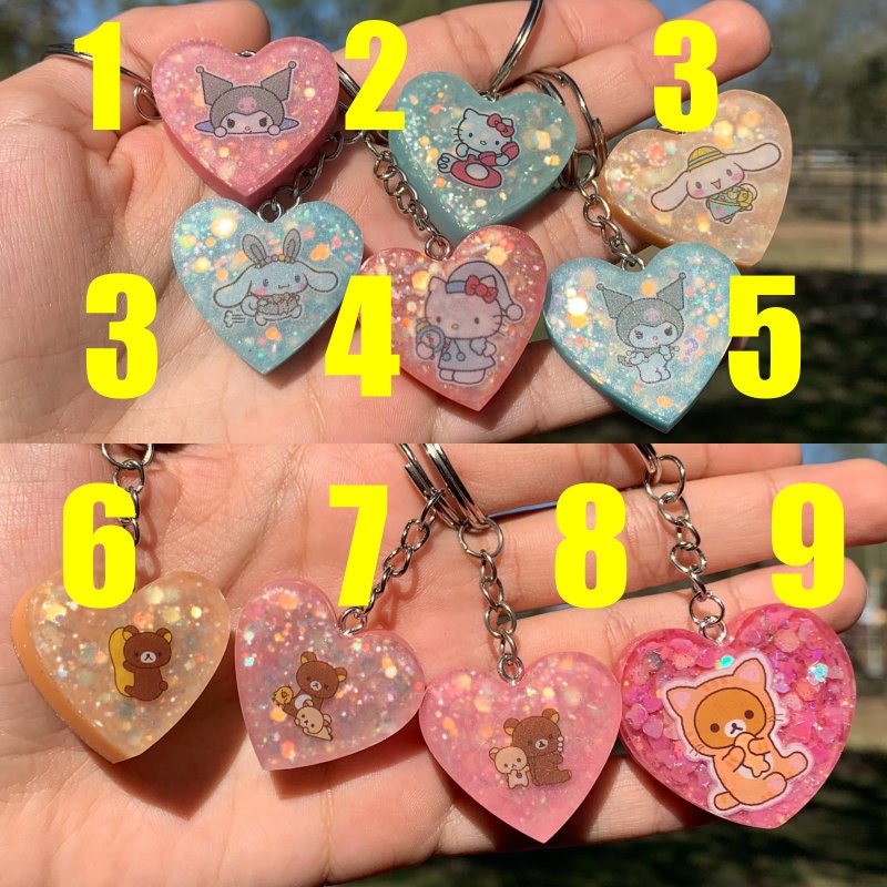 Mix and Match Sanrio/Sanx Keychains Etsy