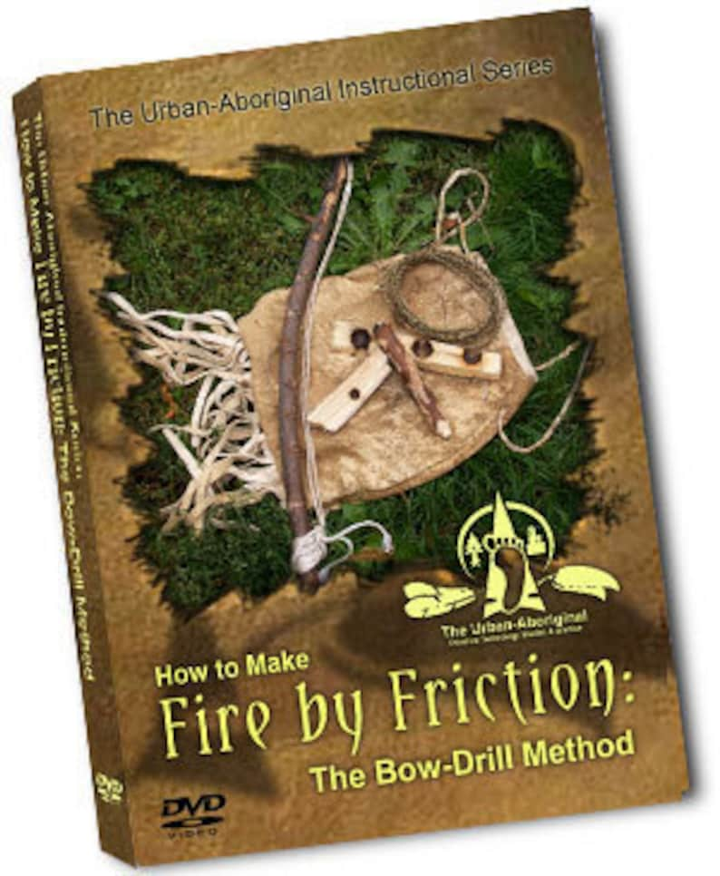 DVD How to Make Fire-by-Friction: The Bow-Drill Method image 1