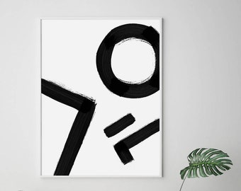 Geometric Art, Modern wall art, Brush Stroke Art, Abstract Wall Art, Abstract Painting, Minimalist Print,Printable Wall Art,Wall Art Decor