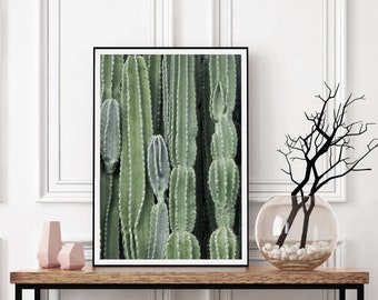 Cactus Prints, Tropical Wall Art, Succulent Print, Cactus Wall Art, Cactus Printable, Tropical Print, Botanical Decor, Cactus Wall Decor