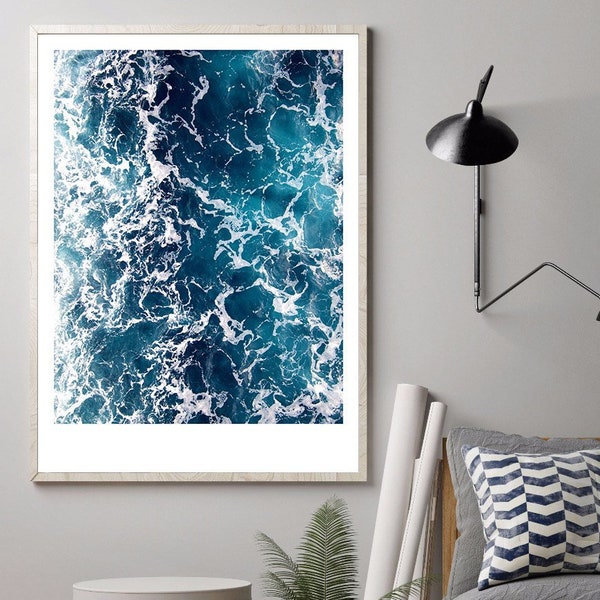 Ocean print,Ocean photography,Ocean waves print,Sea print,Ocean wall art,Sea Poster,Modern,Printable,Wall art,Decor,Poster,Digital Download