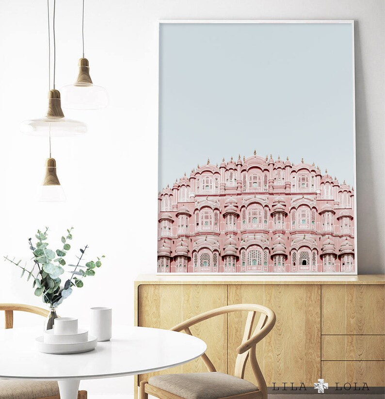 India Print Set Set of 5 Art Set Prints Gallery Wall Set Etsy