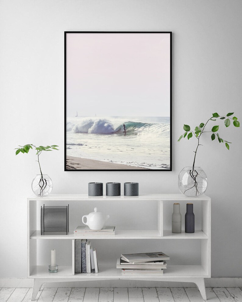 Ocean Wall Art Modern Wall Art Ocean Print Coastal Wall Etsy