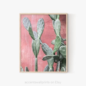 Kakteen Drucke, Küche Wandkunst, botanische Wandkunst, botanische Drucke, California Kakteen, saftig Drucke, Kaktus Wandkunst, Wand-Dekor